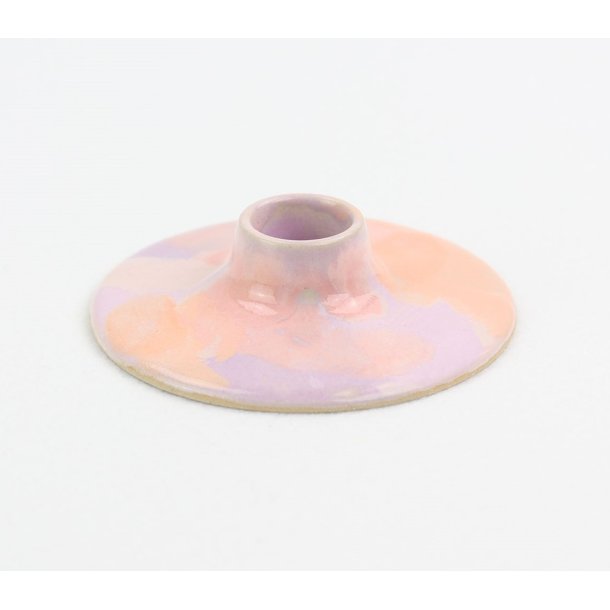 Lysestage - Orange/lilla
